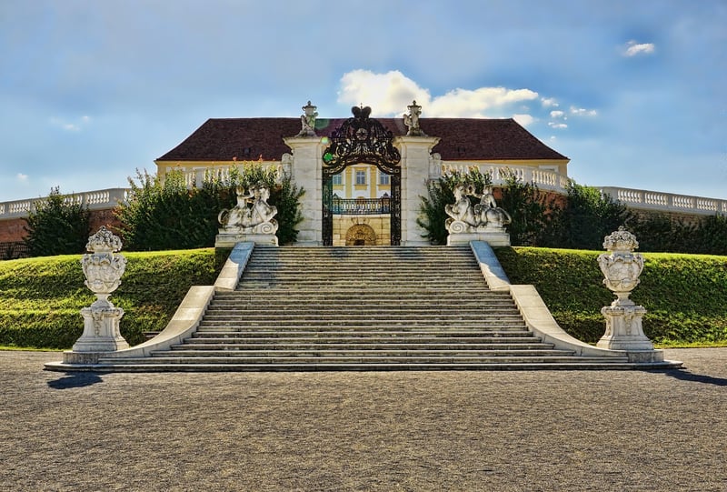 Whimsical Castle Courtyards
