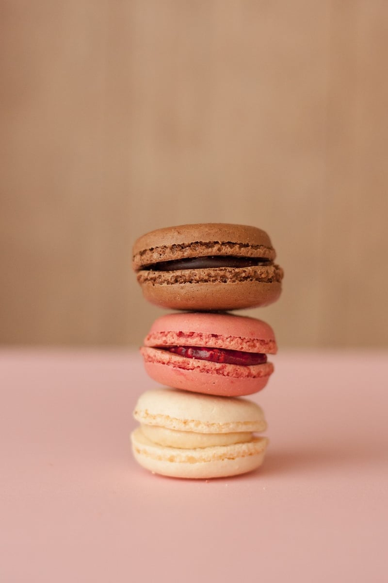 Rainbow Macarons